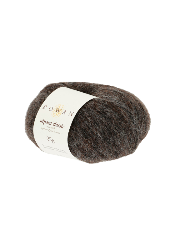 Rowan Alpaca Classic 117 Коричневий меланж