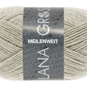 Lana Grossa Meilenweit 50g - 1301 світлий беж