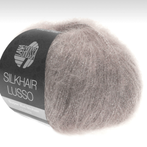 Lana Grossa Silk Hair Lusso 913 - Темно-коричневий