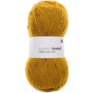 Rico Superba Tweed 4 ply 04 - Гірчиця