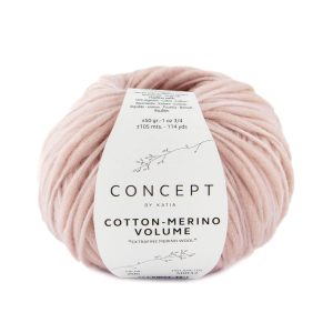 Katia Concept Cotton-Merino VOLUME 206-Рожевий