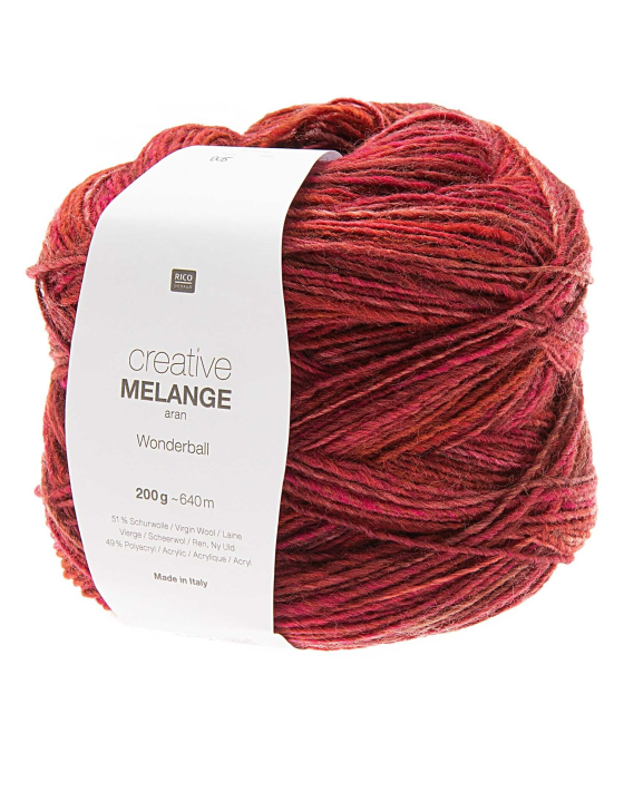 Rico Creative Melange Aran Wonderball