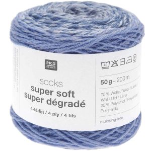 Rico Socks Super Soft Super Degrade 09-Блакитний