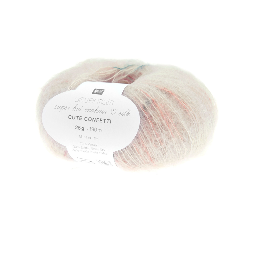 Rico Super Kid Mohair Loves Silk Confetti