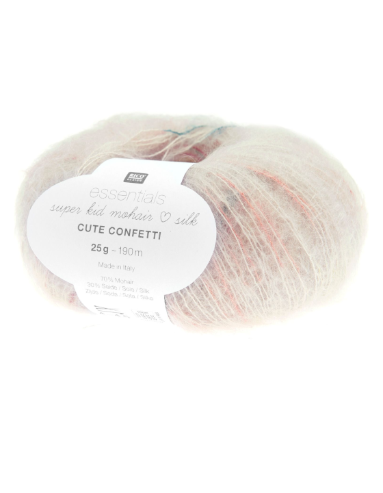 Rico Super Kid Mohair Loves Silk Confetti
