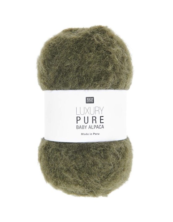 Rico Luxury Pure Baby Alpaca 07-Хакі
